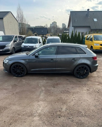 Audi A3 cena 48900 przebieg: 109835, rok produkcji 2015 z Zabrze małe 79